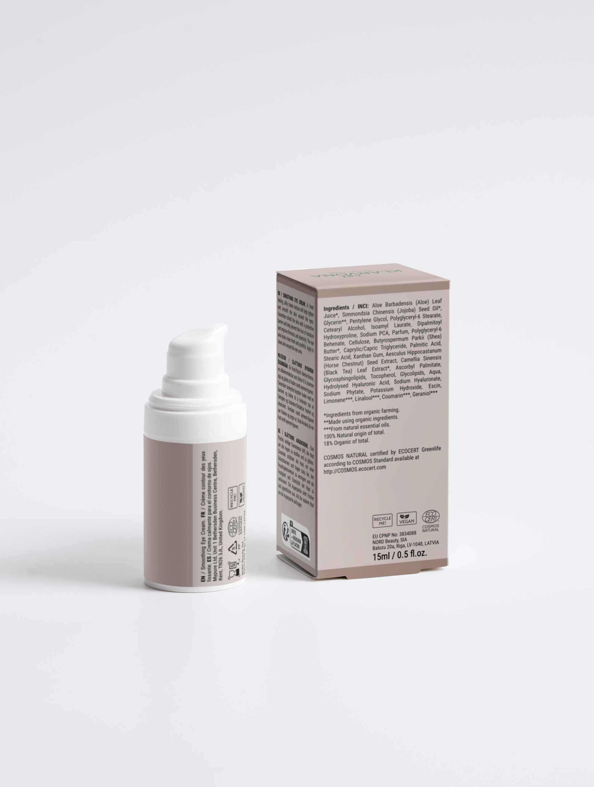 Klarvona Glättende Augencreme (Smoothing Eye Cream) – Bild 2