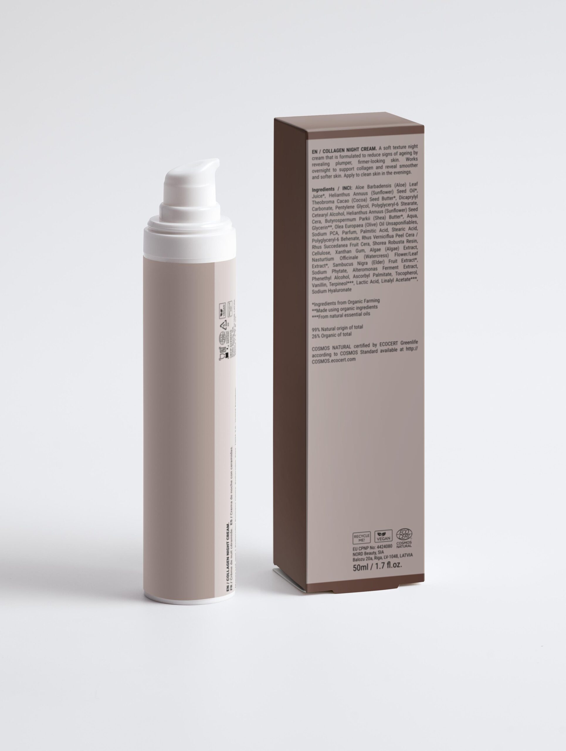 Klarvona Kollagen Anti-Age Nachtcreme (Collagen Anti-Age Night Cream) – Bild 2