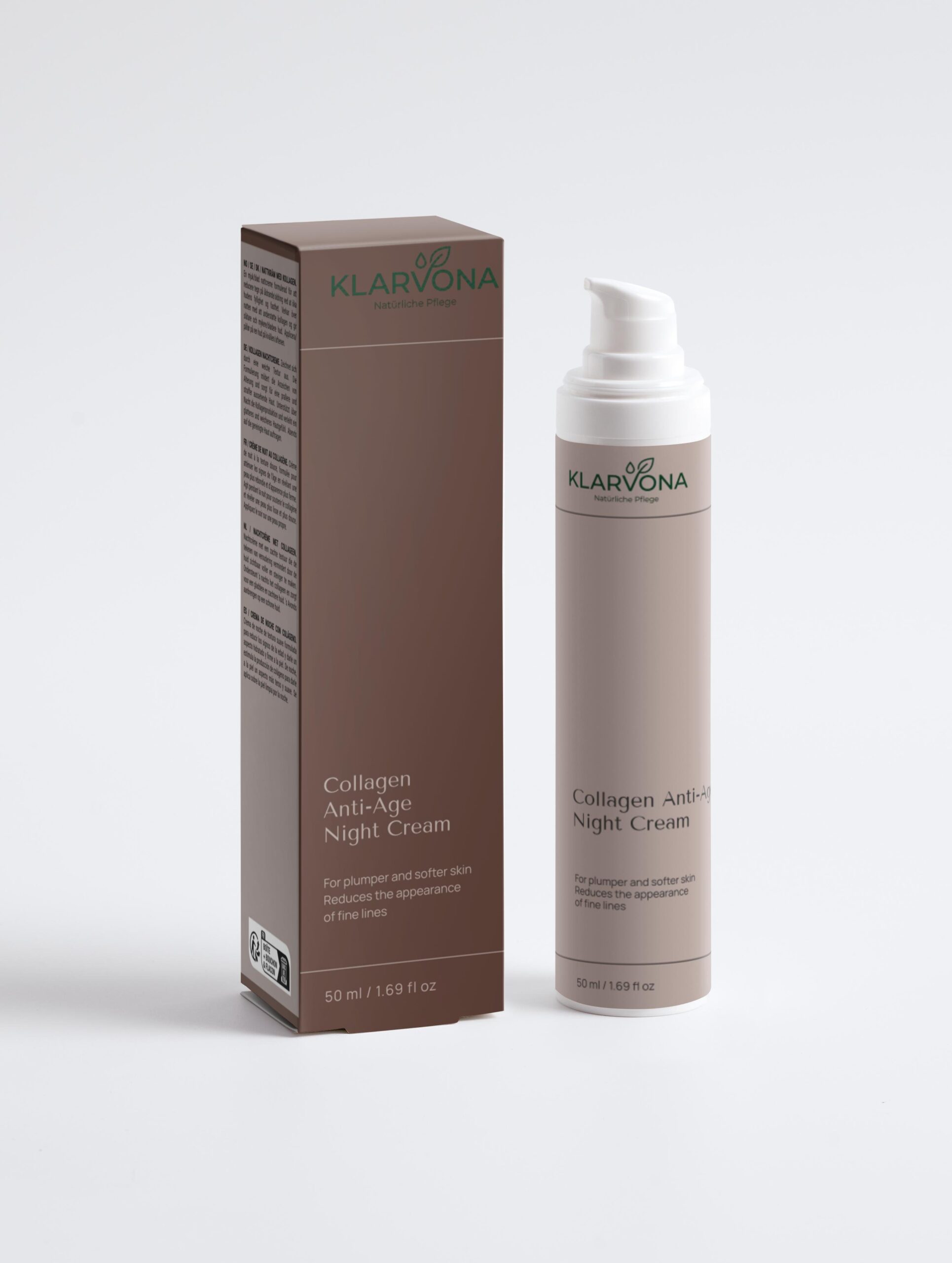 Klarvona Kollagen Anti-Age Nachtcreme (Collagen Anti-Age Night Cream)